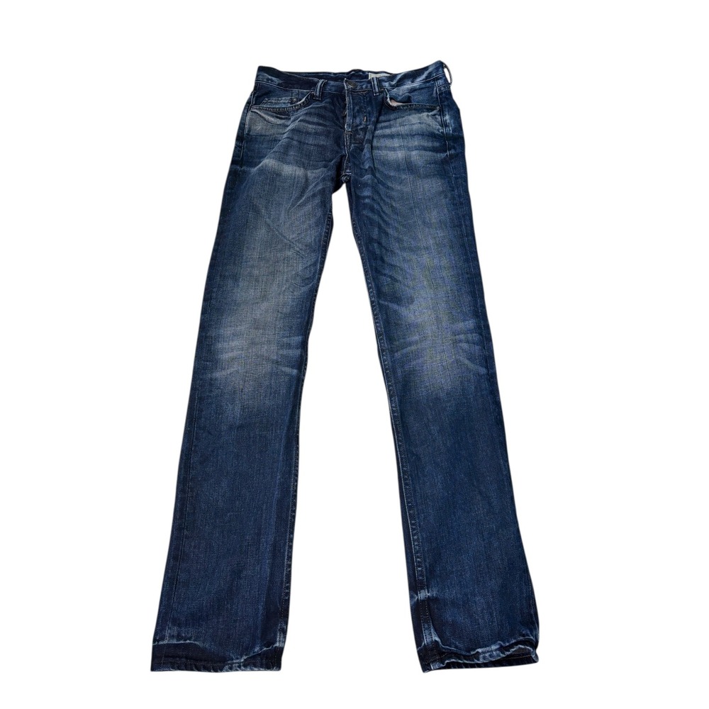 All Saints Stanton Iggy Slim Fit Men's Dark Wash Denim‎ Jeans W28X32